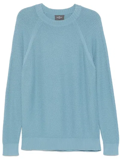 Eric Bompard Gerippter Strickpullover In Blau