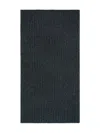 Eric Bompard Ribbed Scarf In Gray