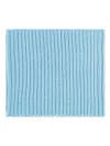Eric Bompard Ribbed Snood In Blue