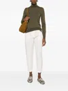 Eric Bompard Roll-neck Sweater In Gold