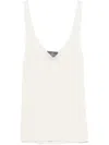 Eric Bompard Seamless Tank Top In Neutrals