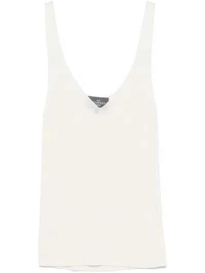 Eric Bompard Seamless Tank Top In Neutrals