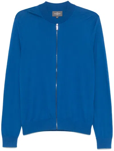 Eric Bompard Teddy Cardigan In Blue