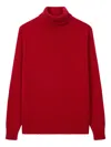 Eric Bompard Pullover Mit Rollkragen In Red