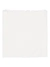 Eric Bompard Twill Square Scarf In White