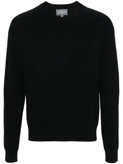 Eric Bompard Pullover Mit V-ausschnitt In Schwarz