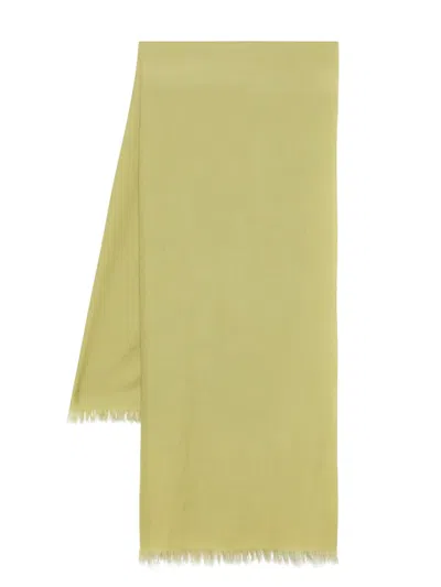 Eric Bompard Voile Stole In Green