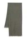 Eric Bompard Voile Stole In Grey
