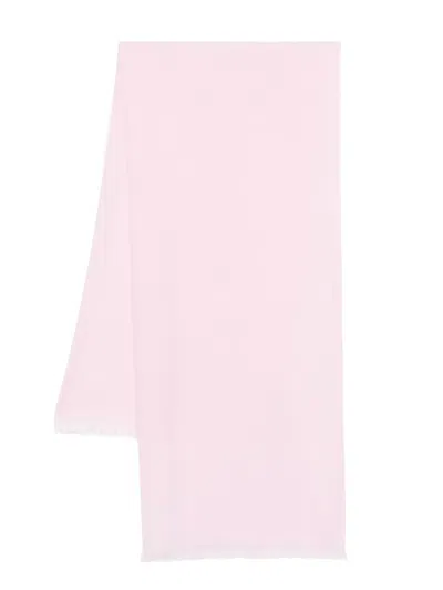 Eric Bompard Voile Stole In Pink