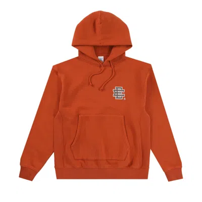 Pre-owned Eric Emanuel Basic Hoodie 'orange/grey' | Men's Size L
