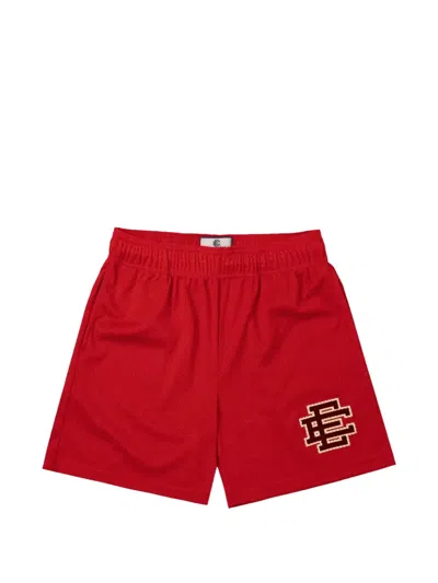 Eric Emanuel Basic Logo-print Shorts In Red
