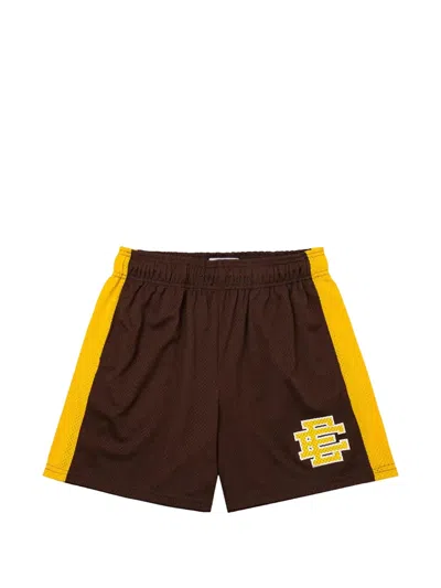 Eric Emanuel Basic Mesh Shorts In Brown