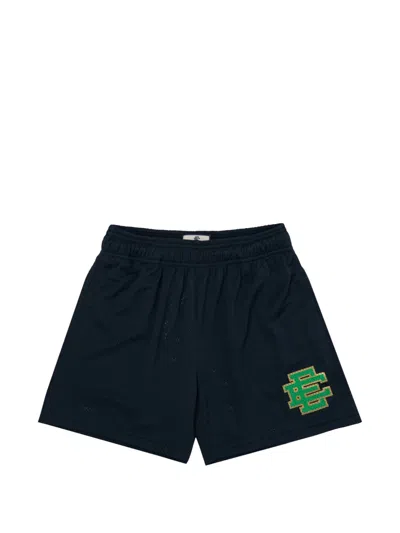 Eric Emanuel Basic Outerspace Logo-print Shorts In Blue