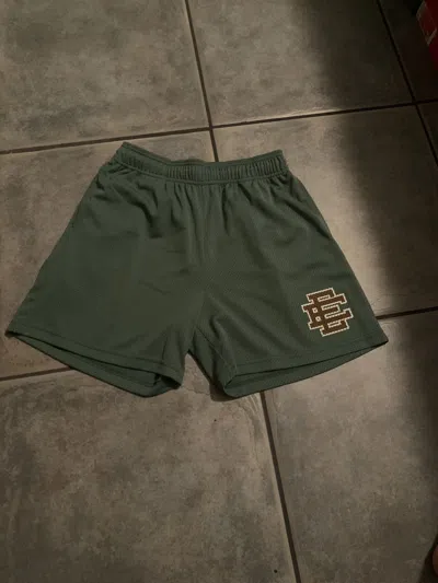 Pre-owned Eric Emanuel Basic Shorts In Sage In Green