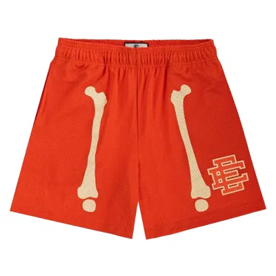 Pre-owned Eric Emanuel Basic Shorts 'orange Bones' | Men's Size Xxl