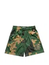 Eric Emanuel Camouflage-pattern Track Shorts In Multi