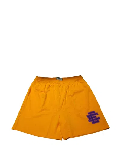 Eric Emanuel Core Mesh Shorts In Orange
