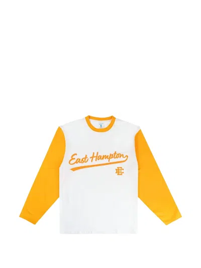 Eric Emanuel East Hampton Long-sleeves T-shirt In White