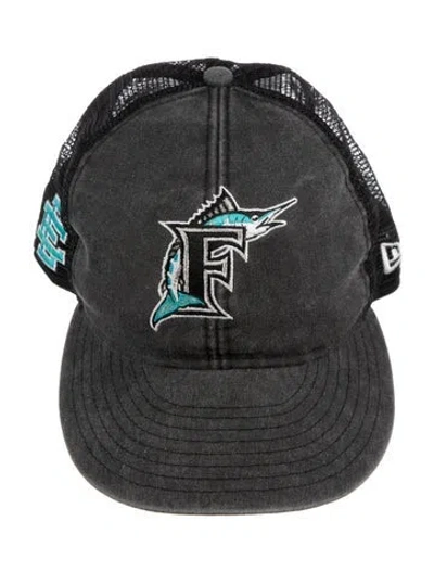 Pre-owned Eric Emanuel Ee Adjustable Baseball Hat In Black