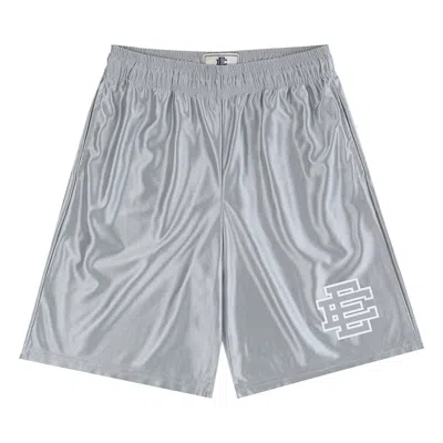 Pre-owned Eric Emanuel Ee Baggy Short 'silver' | Men's Size L