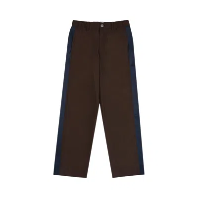 Pre-owned Eric Emanuel Ee Baseball Pants 'brown' | Men's Size Xs