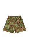 Eric Emanuel Ee Basic Camouflage-print Shorts In Green