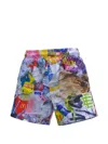 Eric Emanuel Ee Basic Graphic-print Shorts In Multi