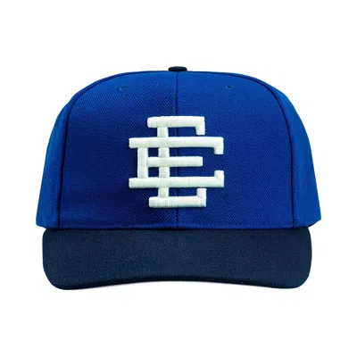 Pre-owned Eric Emanuel Ee Basic Hat 'blue' | Men's Size Onesize