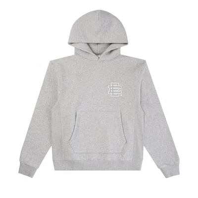 Pre-owned Eric Emanuel Ee Basic Hoodie 'heather Grey' | Men's Size L In Gray