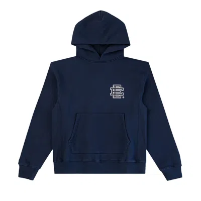 Pre-owned Eric Emanuel Ee Basic Hoodie 'navy' | Blue | Men's Size L