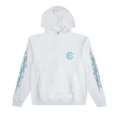 Pre-owned Eric Emanuel Ee Basic Hoodie 'white' | Men's Size Xxl