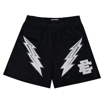Pre-owned Eric Emanuel Ee Basic Lightning Bolt (cyber Monday) Short 'black/white' | Men's Size M