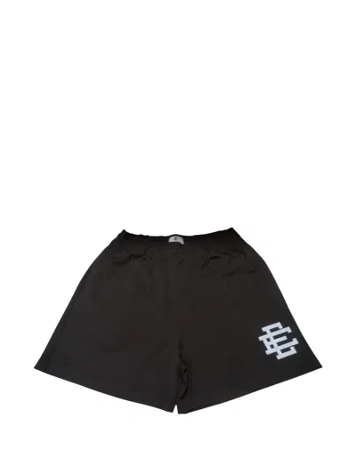 Eric Emanuel Ee Basic Logo-print Shorts In Black