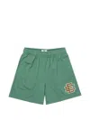 Eric Emanuel Ee Basic Logo-print Shorts In Green
