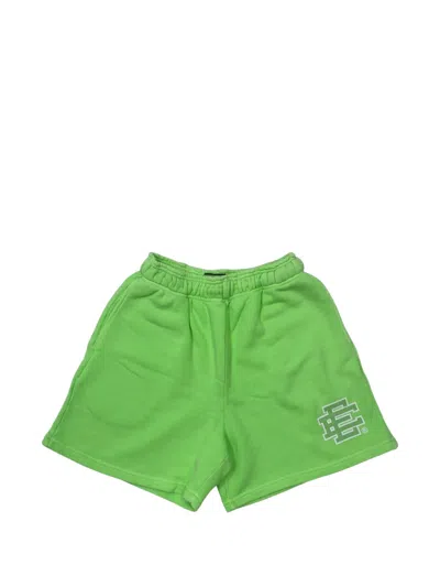 Eric Emanuel Ee Basic Logo-print Shorts In Green