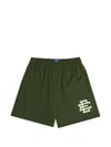 Eric Emanuel Ee Basic Logo-print Shorts In Green