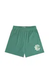 Eric Emanuel Ee Basic Logo-print Shorts In Green