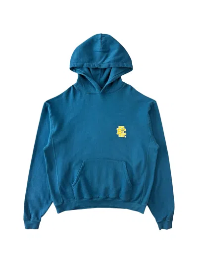 Eric Emanuel Ee Basic Long-sleeve Hoodie In Blue