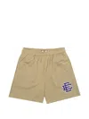 Eric Emanuel Ee Basic Mesh Shorts In Brown
