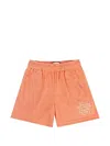 Eric Emanuel Ee Basic Mesh Shorts In Orange