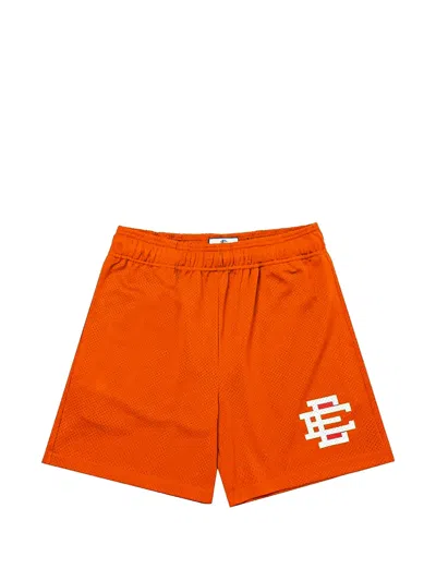 Eric Emanuel Ee Basic Mesh Shorts In Orange