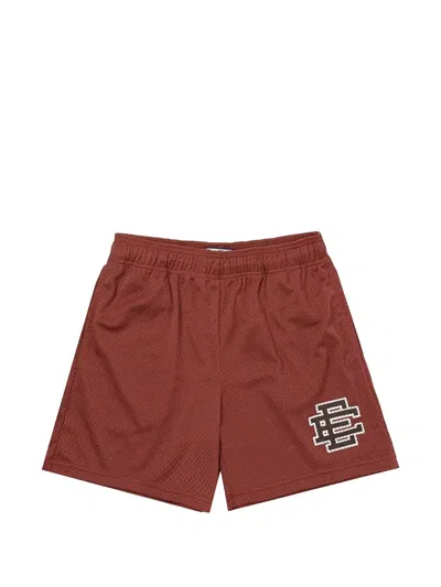 Eric Emanuel Ee Basic Mesh Shorts In Brown
