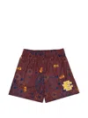 Eric Emanuel Ee Basic Paisley Track Shorts In Multi