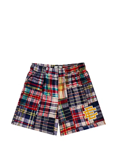 Eric Emanuel Ee Basic Plaid Shorts In Multi