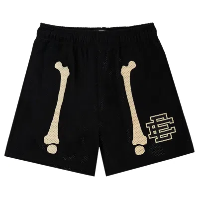Pre-owned Eric Emanuel Ee Basic Short 'black Bones' | Men's Size L
