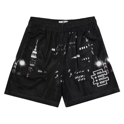 Pre-owned Eric Emanuel Ee Basic Short 'black/black/white' | Men's Size M