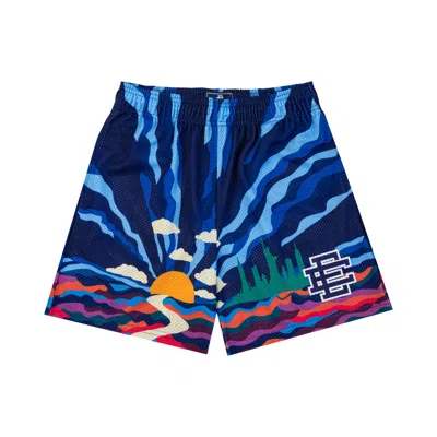 Pre-owned Eric Emanuel Ee Basic Short 'blue' | Men's Size M