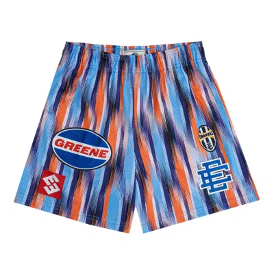 Pre-owned Eric Emanuel Ee Basic Short 'blue' | Men's Size M