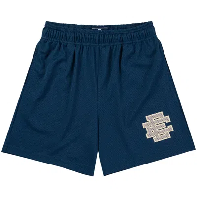 Pre-owned Eric Emanuel Ee Basic Short 'dark Denim' | Blue | Men's Size L