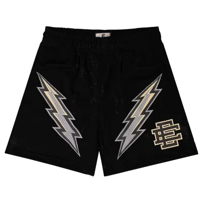 Pre-owned Eric Emanuel Ee Basic Short 'ee Bolt Black' | Men's Size M